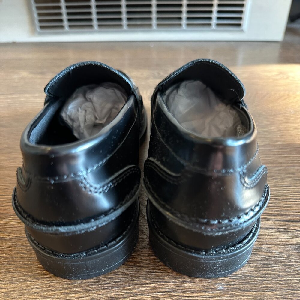 BNIB Mimosa Black Leather Loafers - Size 5 - Picture 6 of 11